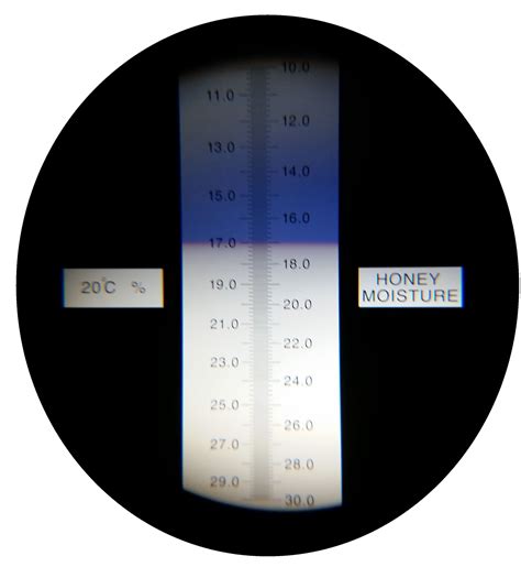 atc refractometer for honey|honey refractometer temperature chart.